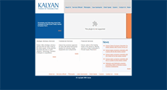 Desktop Screenshot of kalyanindia.com